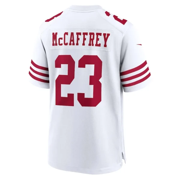 Christian mccaffrey san francisco 49ers nike game player jersey White L