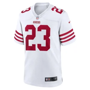 Christian mccaffrey san francisco 49ers nike game player jersey White M