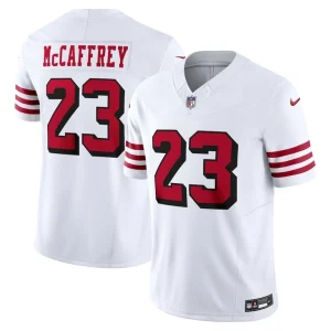 Christian mccaffrey san francisco 49ers nike vapor f.u.s.e. limited 2nd alternate jersey White