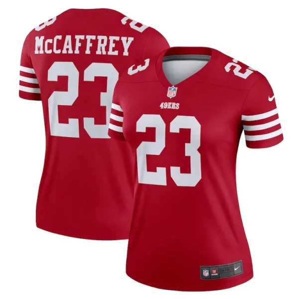 Christian mccaffrey san francisco 49ers nike womens legend player performance top Scarlet