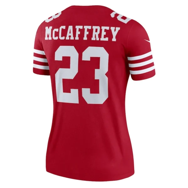 Christian mccaffrey san francisco 49ers nike womens legend player performance top Scarlet L