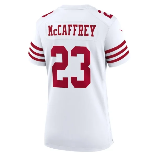 Christian mccaffrey san francisco 49ers nike womens player jersey White L
