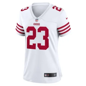 Christian mccaffrey san francisco 49ers nike womens player jersey White M
