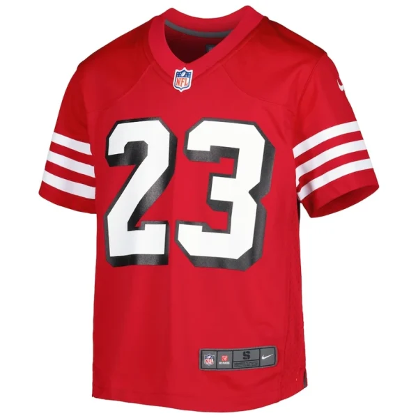 Christian mccaffrey san francisco 49ers nike youth game jersey Scarlet Yth M