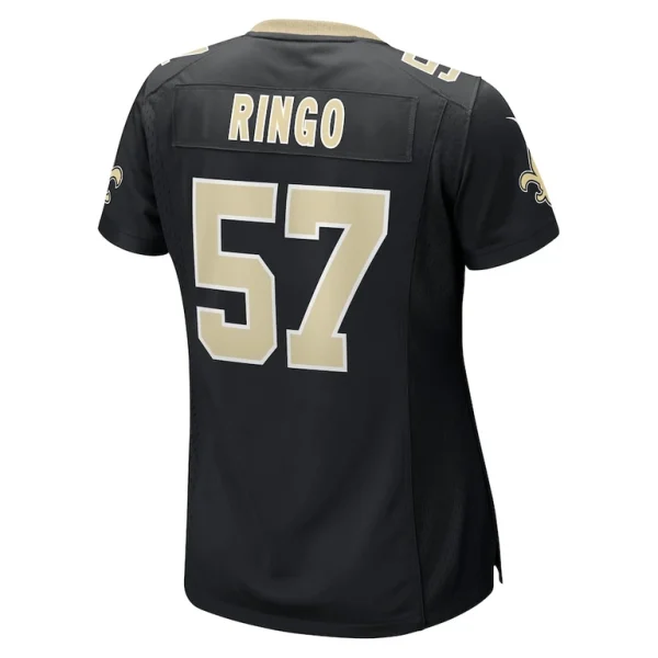 Christian ringo new orleans saints nike womens game player jersey Black L