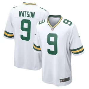 Christian watson green bay packers nike game jersey White