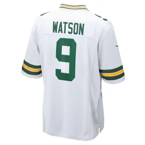Christian watson green bay packers nike game jersey White L