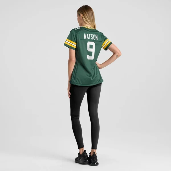 Christian watson green bay packers nike womens player game jersey Green 2XL