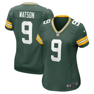 Christian watson green bay packers nike womens player game jersey Green