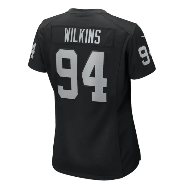 Christian wilkins las vegas raiders nike womens game jersey Black L