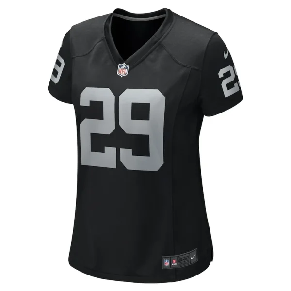 Christopher smith ii las vegas raiders nike womens team game jersey Black M