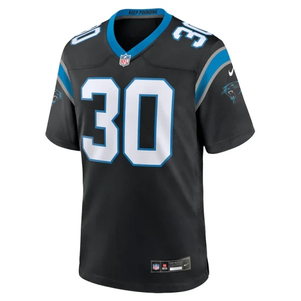 Chuba hubbard carolina panthers nike team game jersey Black M