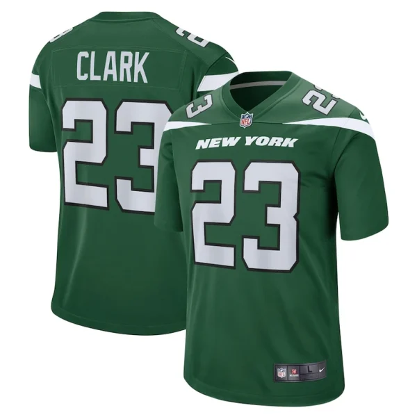 Chuck clark new york jets nike team game jersey Gotham green
