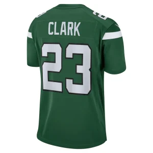 Chuck clark new york jets nike team game jersey Gotham green L