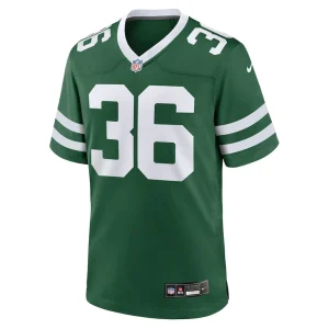 Chuck clark new york jets nike team game jersey Legacy green M