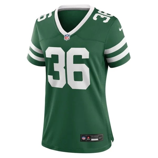 Chuck clark new york jets nike womens team game jersey Legacy green M
