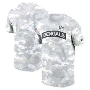 Cincinnati bengals nike 2024 salute to service big tall performance t shirt White
