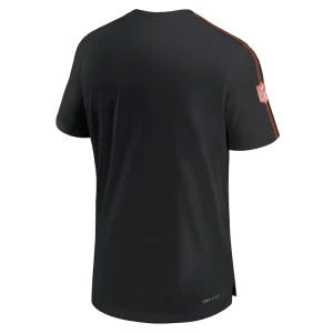 Cincinnati bengals nike 2024 sideline coach uv performance t shirt Black L