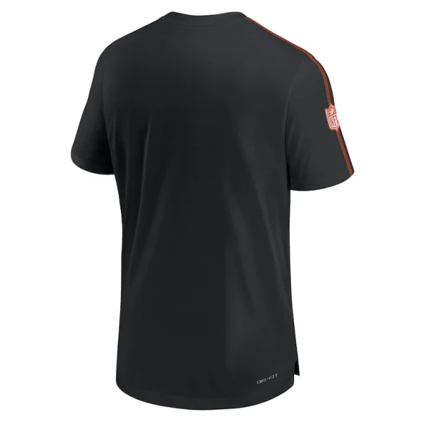 Cincinnati bengals nike 2024 sideline coach uv performance t shirt Black L