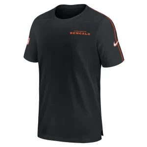 Cincinnati bengals nike 2024 sideline coach uv performance t shirt Black M
