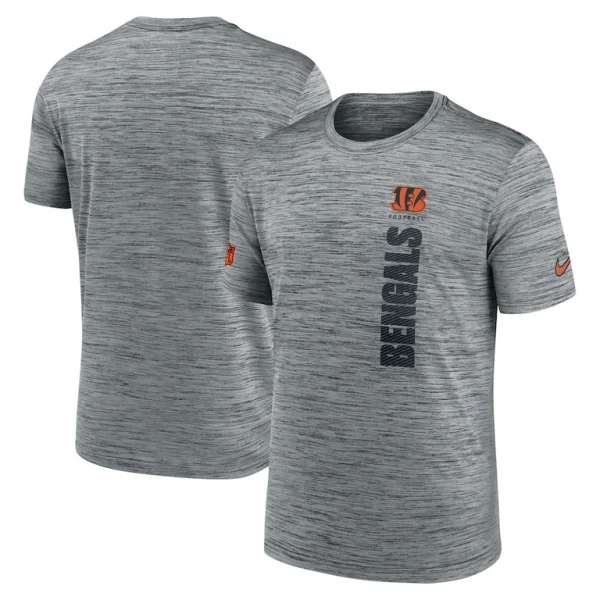 Cincinnati bengals nike 2024 sideline velocity performance t shirt Gray