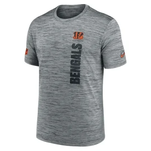 Cincinnati bengals nike 2024 sideline velocity performance t shirt Gray M