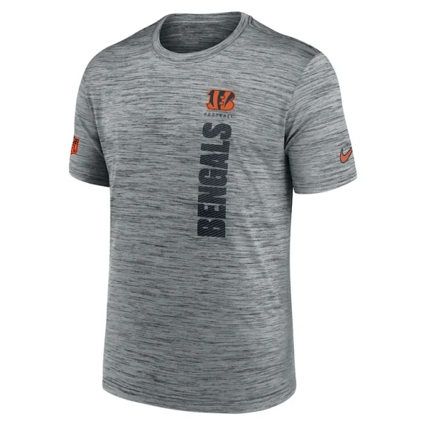 Cincinnati bengals nike 2024 sideline velocity performance t shirt Gray M