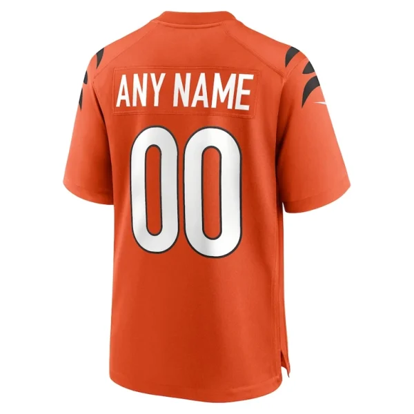 Cincinnati bengals nike alternate game custom jersey Orange L