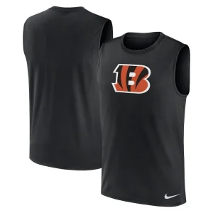 Cincinnati bengals nike blitz legend muscle tank top Black