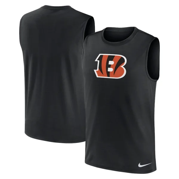 Cincinnati bengals nike blitz legend muscle tank top Black