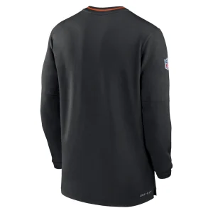 Cincinnati bengals nike coach half zip sweatshirt Black L