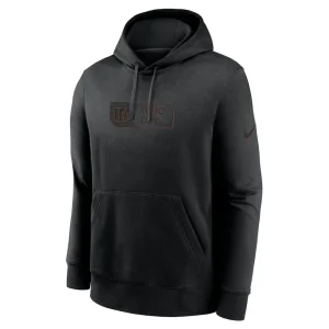 Cincinnati bengals nike edge french terry club pullover hoodie Black M