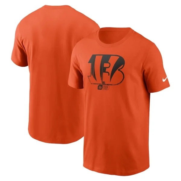 Cincinnati bengals nike faded essential t shirt Orange