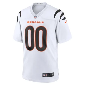 Cincinnati bengals nike game custom jersey White M