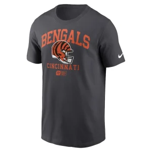 Cincinnati bengals nike helmet essential t shirt anthracite Multi M