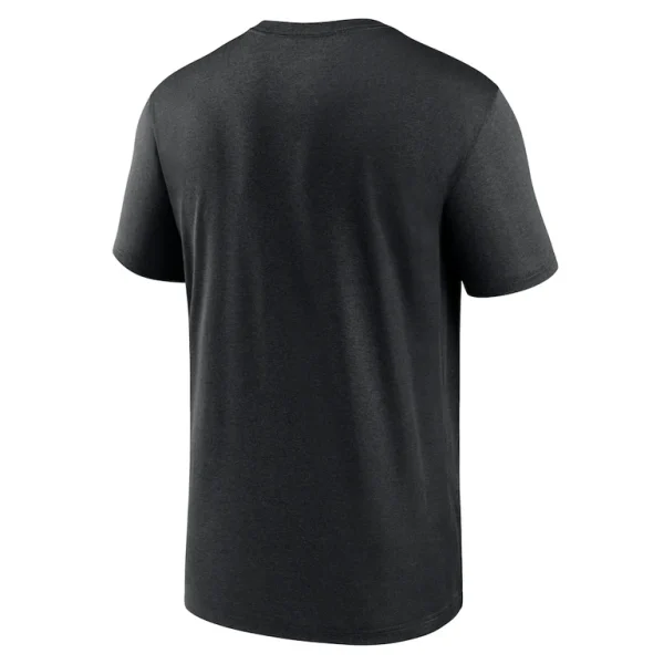 Cincinnati bengals nike horizontal lockup legend performance t shirt Black L