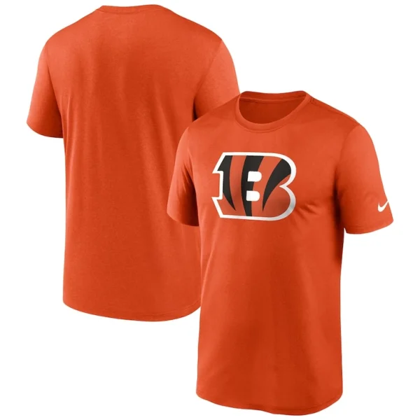 Cincinnati bengals nike legend logo performance t shirt Orange