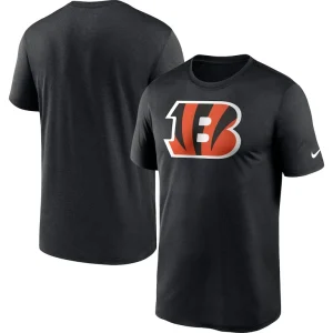 Cincinnati bengals nike logo essential legend team performance t shirt Black