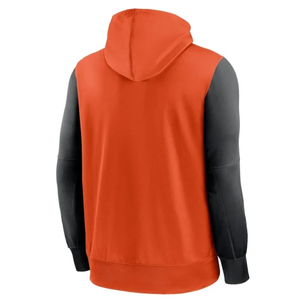 Cincinnati bengals nike performance full zip hoodie Orange L