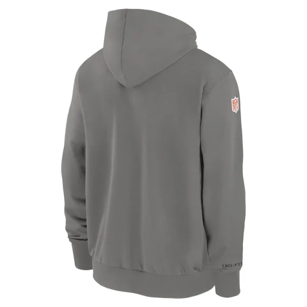 Cincinnati bengals nike player full zip performance hoodie pewter Multi L