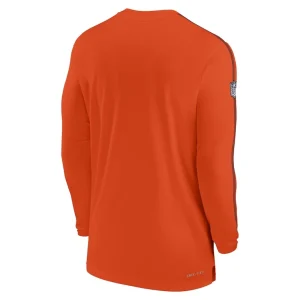 Cincinnati bengals nike sideline coach uv performance long sleeve t shirt Orange L