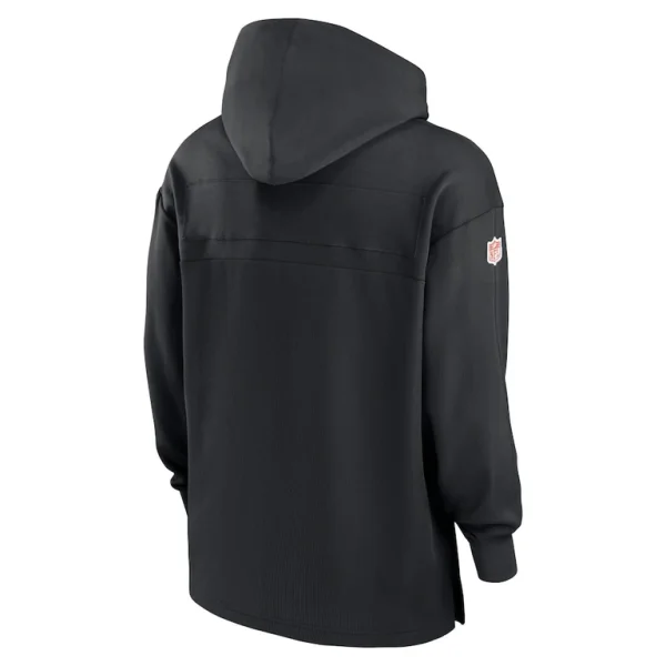 Cincinnati bengals nike sideline jersey performance pullover hoodie Black L