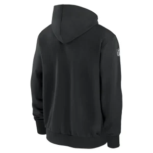 Cincinnati bengals nike sideline performance full zip hoodie jacket Black L