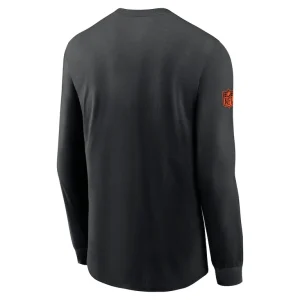 Cincinnati bengals nike sideline performance long sleeve t shirt Black L