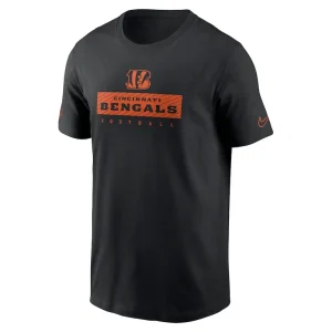 Cincinnati bengals nike sideline performance t shirt Black M