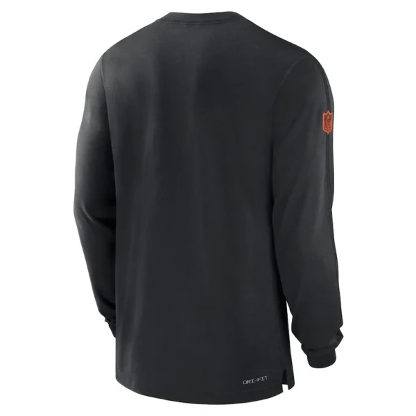 Cincinnati bengals nike sideline player performance long sleeve t shirt Black L