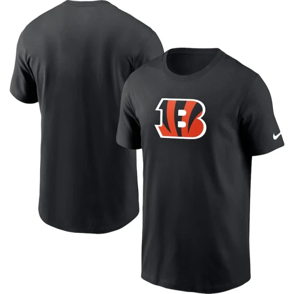Cincinnati bengals nike team primary logo t shirt Black