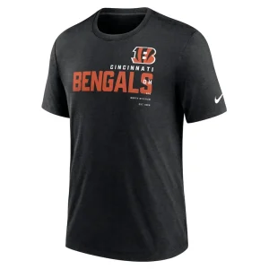 Cincinnati bengals nike team tri blend t shirt Heather black M