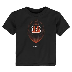 Cincinnati bengals nike toddler legend icon performance t shirt Black 3T