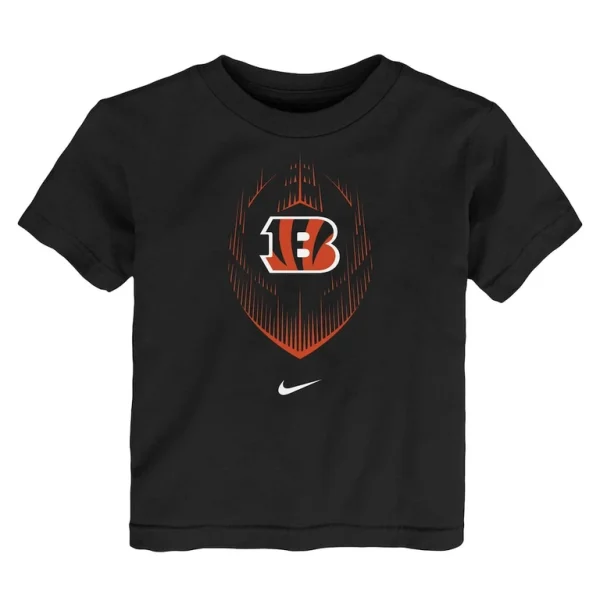 Cincinnati bengals nike toddler legend icon performance t shirt Black 3T